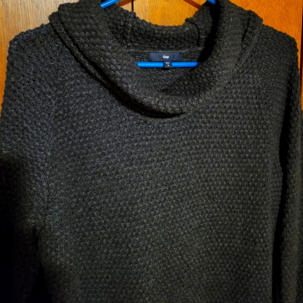 Gap cowl neck textured sweater